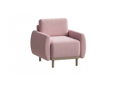 Кресло для отдыха Тулисия Twist 16 светло-розовый